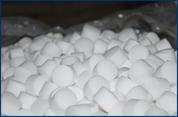 Pastillas de sal Suescun en Navarra