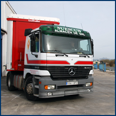 Trailer articulado de sal Suescun